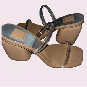 Dolce Vita Netra Heeled Sandal Nude Size 6
